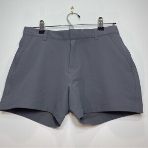 TEREN Womens Daily Driver Traveler Performance Gray Shorts Hiking Outdoor Size 2